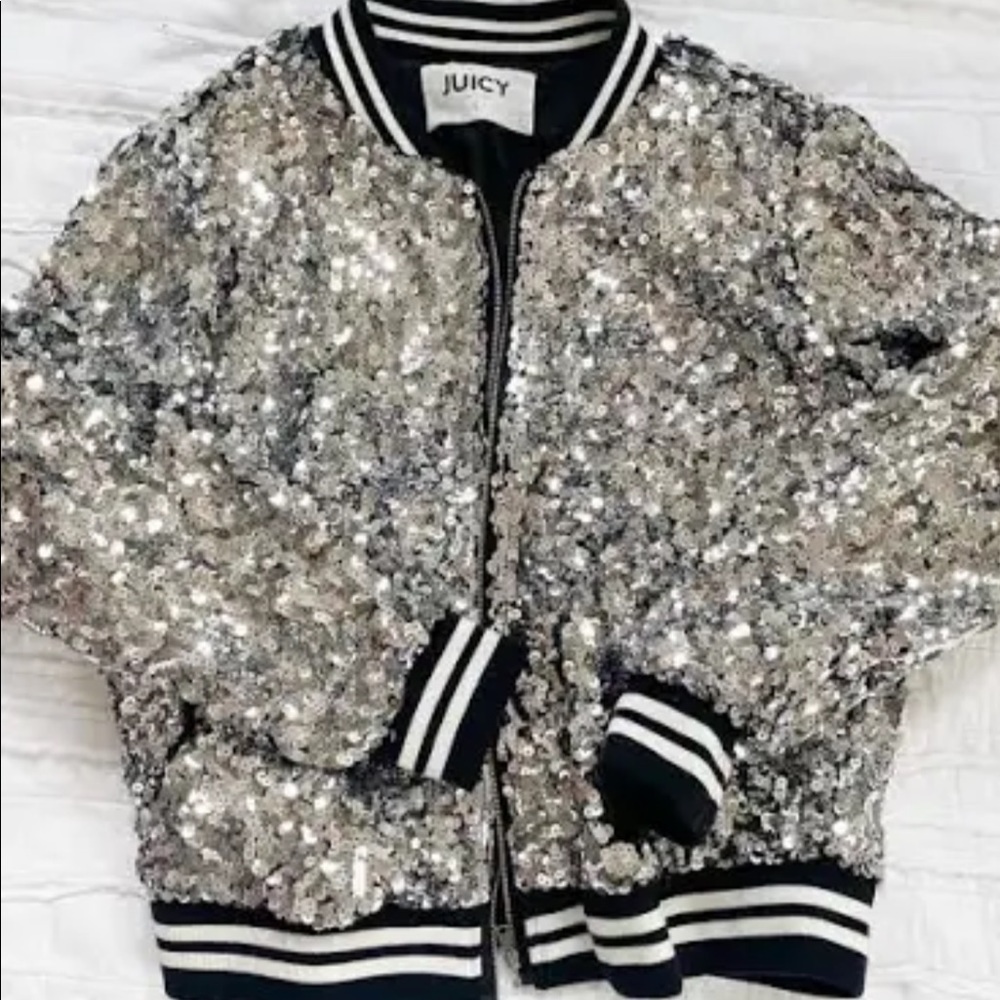 Juicy sequin bomber